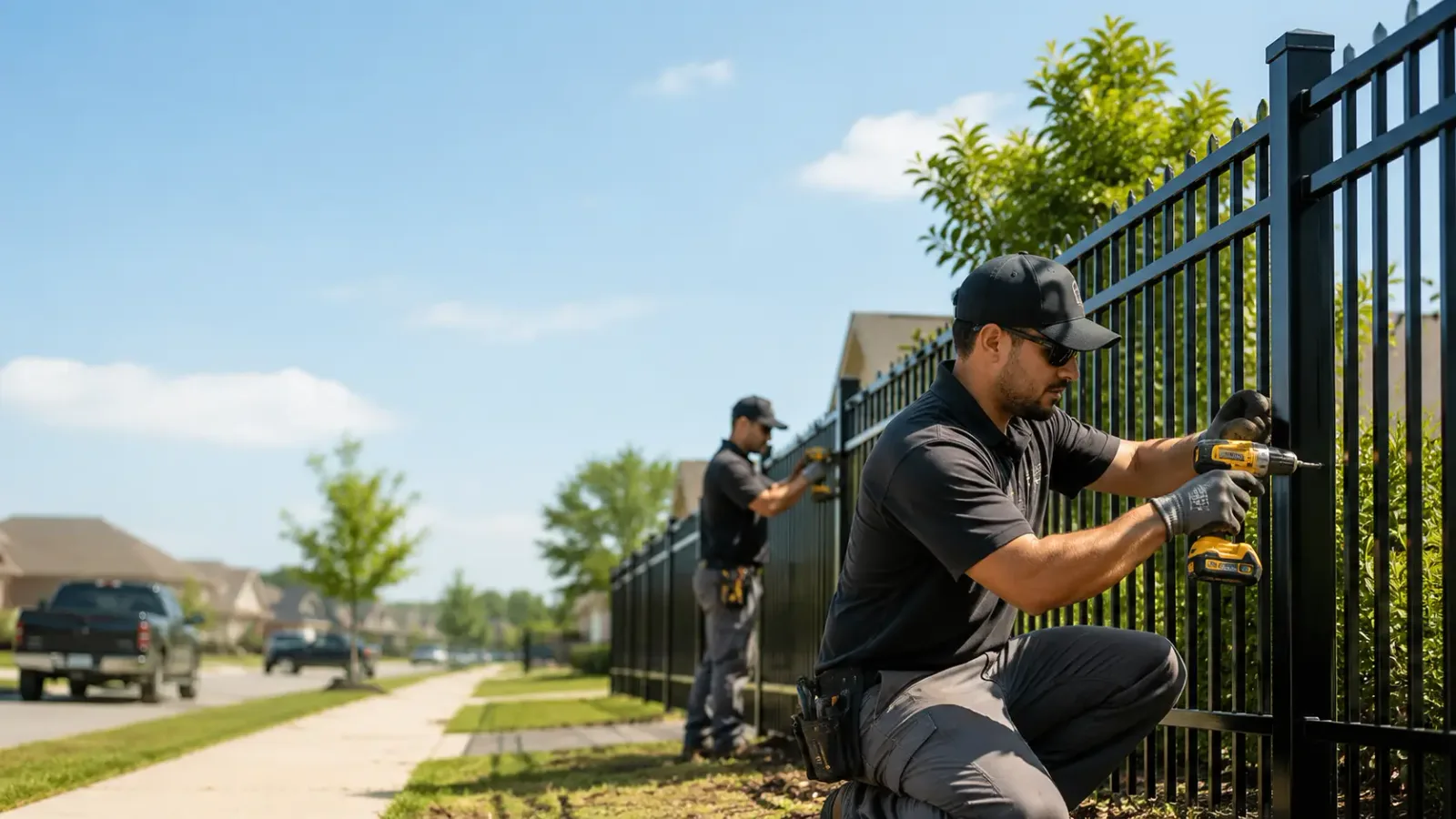 Metal Fence Installation in Dunedin, FL